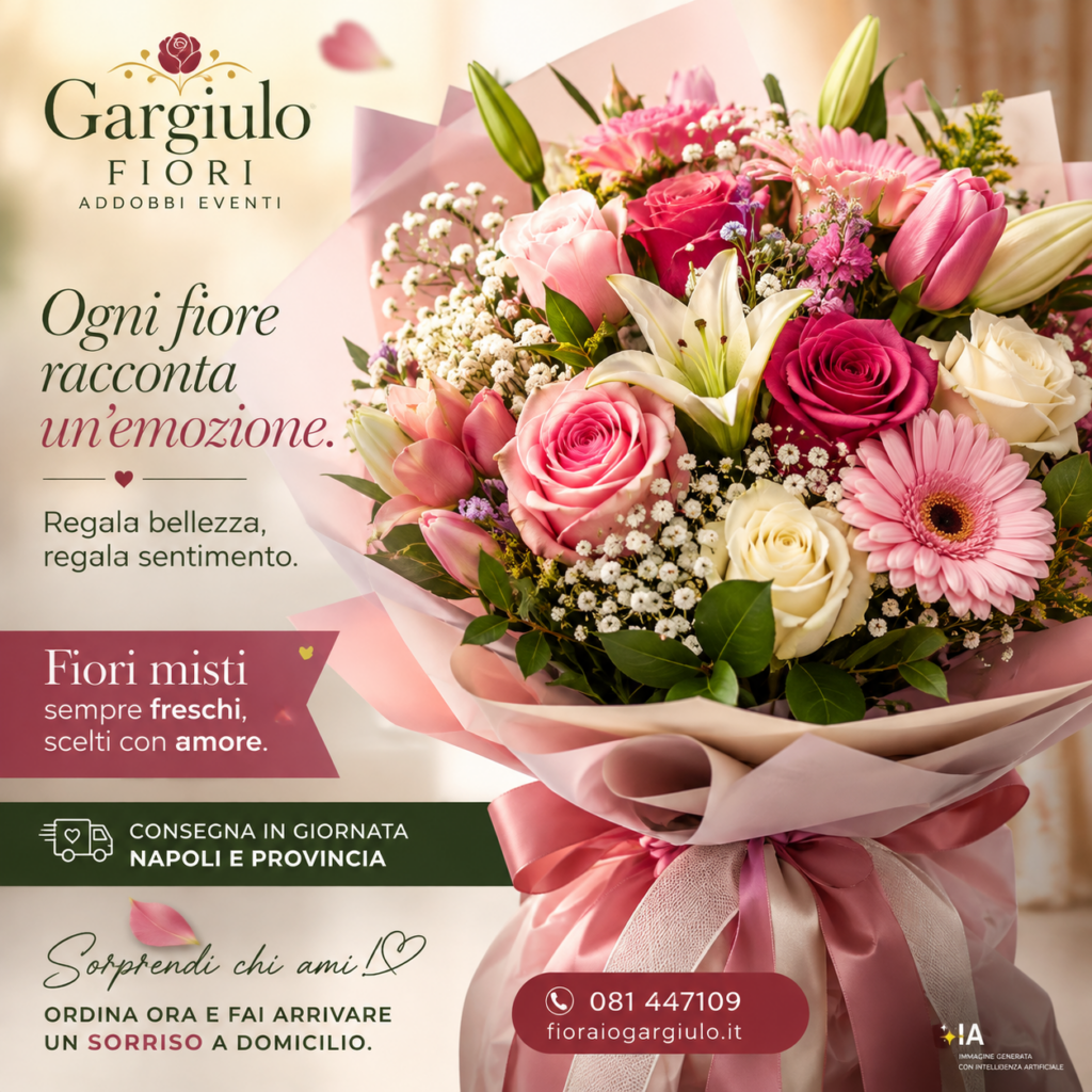 bouquet fioori a domicilio Napoli